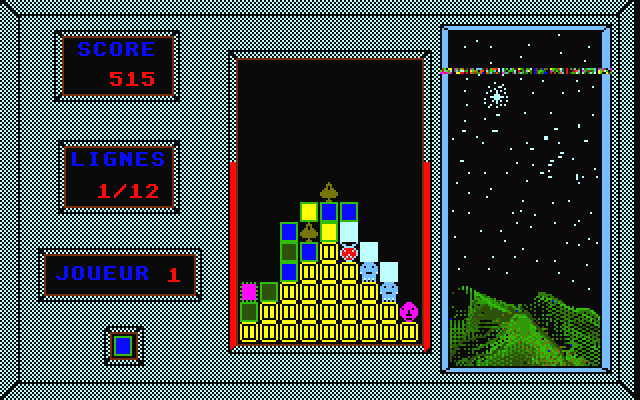 Cube Up - Make Diagonals atari screenshot